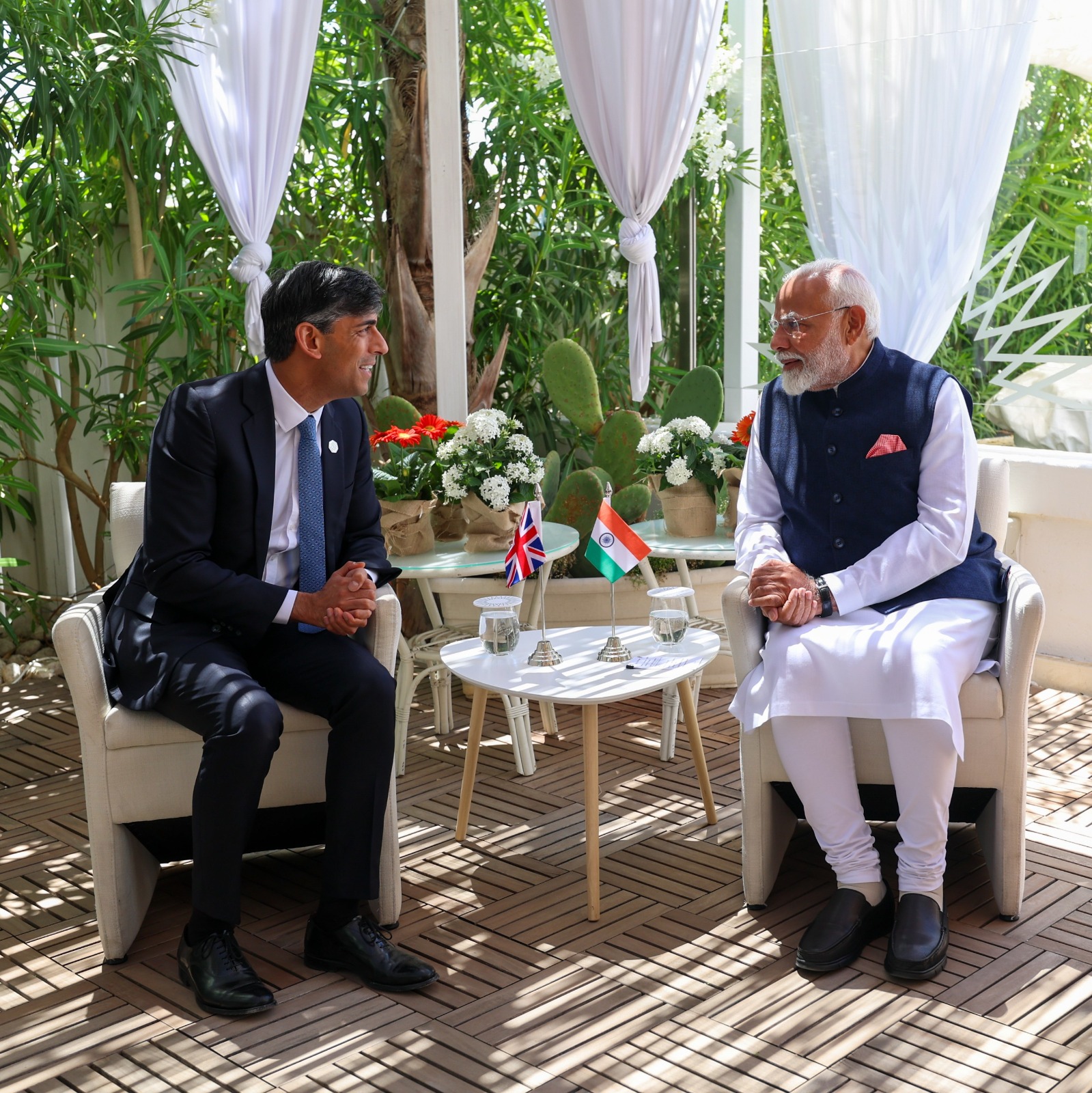 PM Modi with Rishi Sunak